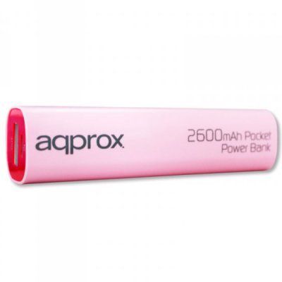 Approx Apppb2600p Pocket Bank 2600 Mah Rosa